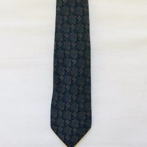Piera & Bruna Navy Paisley Silk Neck Tie